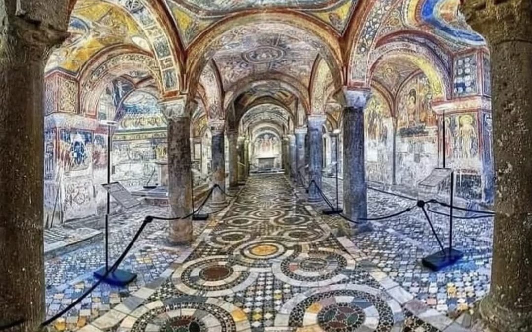 La cripta immersiva di Anagni