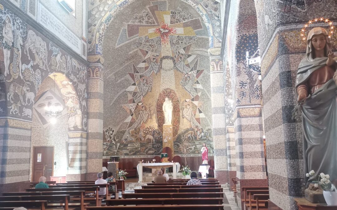 Fiuggi, una Chiesa a tutto mosaico