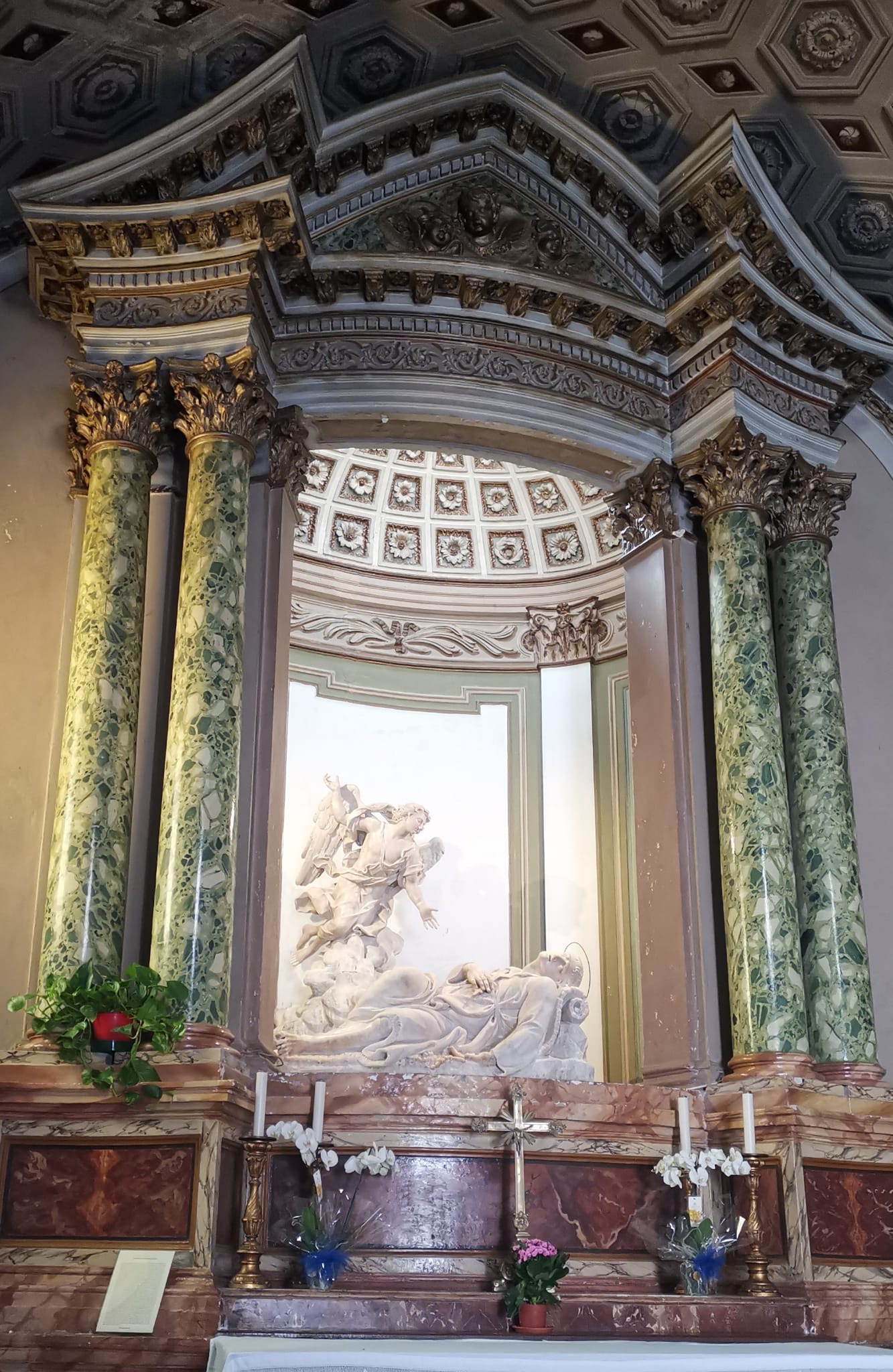 A Trevi con il “Suo” San Pietro